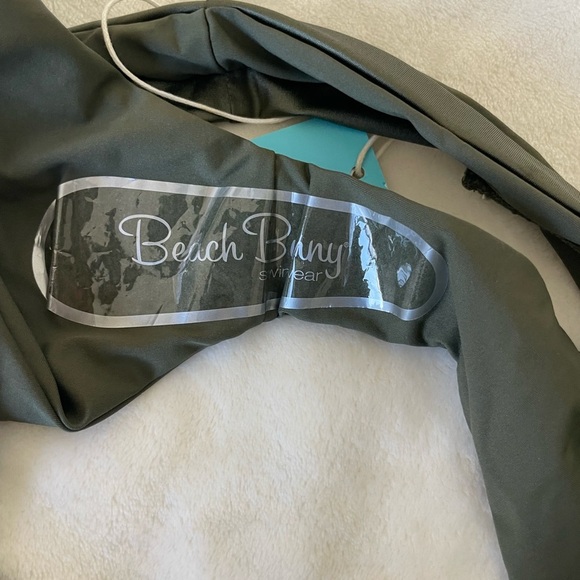 Beach Bunny Dark Green Mia Bikini Bottom - Picture 8 of 9